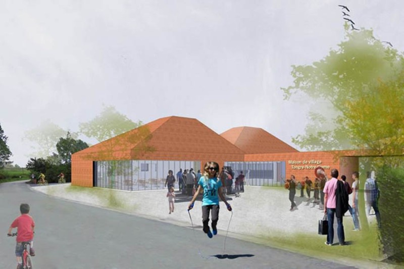 03 Chievre Architecture Lpp Ledroit Pierret Polet Salle Polyvalente