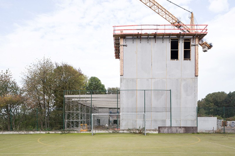 Ledroit Pierret Polet Architectes Adeps Centre Sportif La Marlette Chantier 1